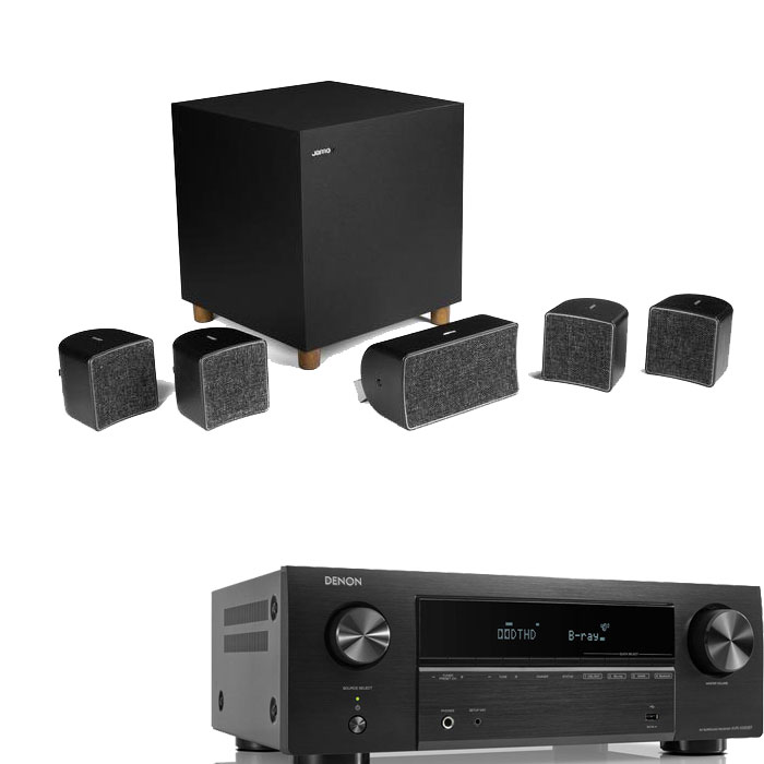 데논 AVR-X580BT+STUDIO CINEMA 5.1채널 홈시어터패키지