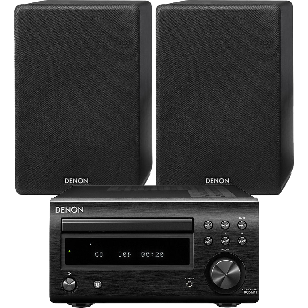 (DENON) RCD-M41+SC-N10 데논 미니 오디오(세트)